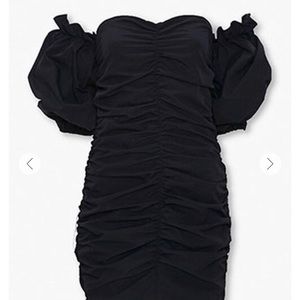 Forever21- NEW Off Shoulder Black Mini Dress